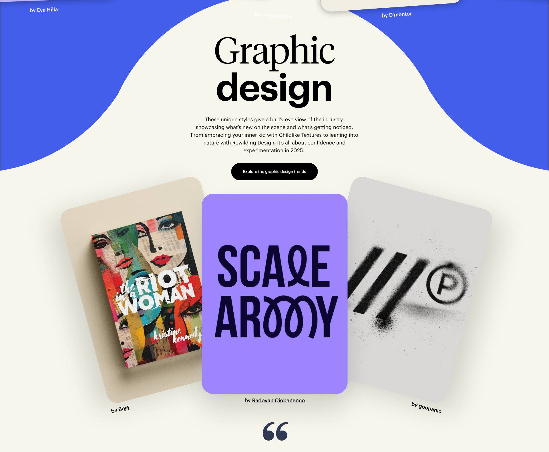 Vista Trends 2025 — graphic design chapter